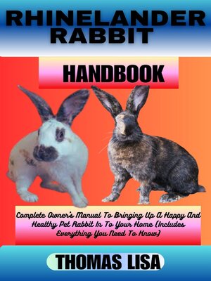cover image of RHINELANDER RABBIT HANDBOOK